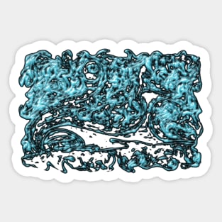 Magical Ice Forms Sticker